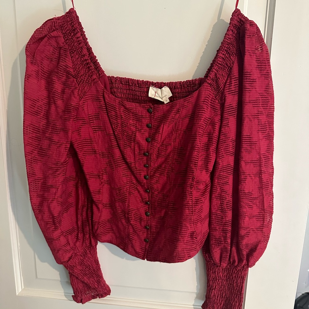 Anthropologie blouse.